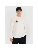 Pánské tričko s potiskem Regular Longsleeve model 21434584 pánské - 4F Pánské tričko s potiskem Regular Longsleeve model 21434584 pánské - 4F