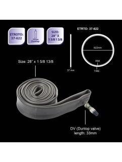 GUMA NA KOLO 28x1 5/8 1/3 PŘEVODOVKA NA KOLO