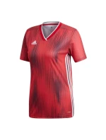 Adidas Tiro 19 Jersey Dámské červené tričko DP3184 Adidas Tiro 19 Jersey Dámské červené tričko DP3184