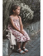 Dětské sandálky se suchým zipem s propletenými pásky modré Dianttha Dětské sandálky se suchým zipem s propletenými pásky modré Dianttha