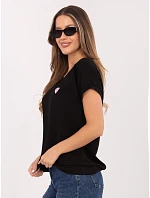 Bluzka RV BZ model 22072951 czarny - FPrice Bluzka RV BZ model 22072951 czarny - FPrice