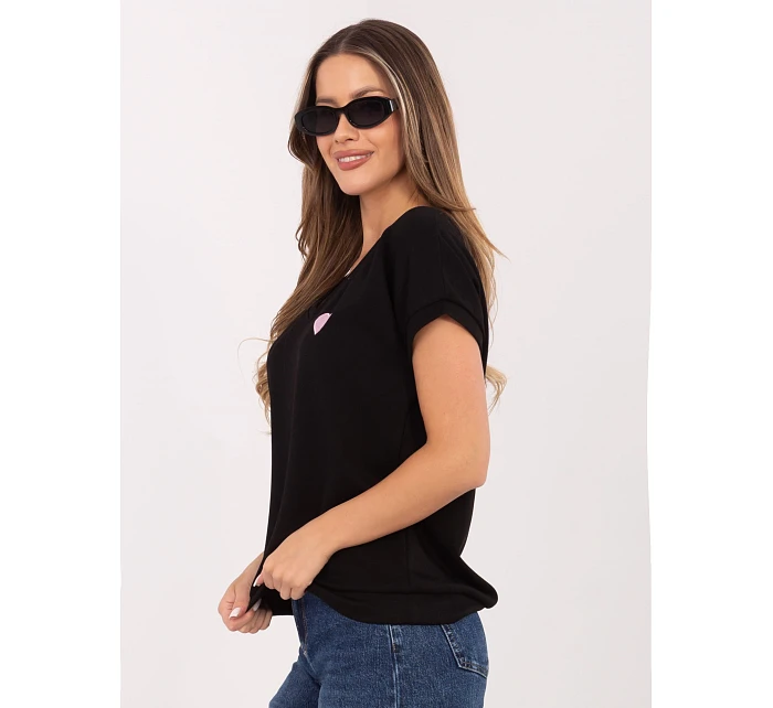 Bluzka RV BZ model 22072951 czarny - FPrice Bluzka RV BZ model 22072951 czarny - FPrice