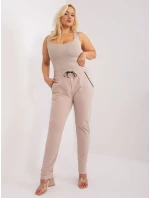 Tepláky RV DR 4765.52 béžová