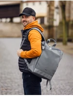 Městský batoh VUCH Baxter Light Grey Městský batoh VUCH Baxter Light Grey