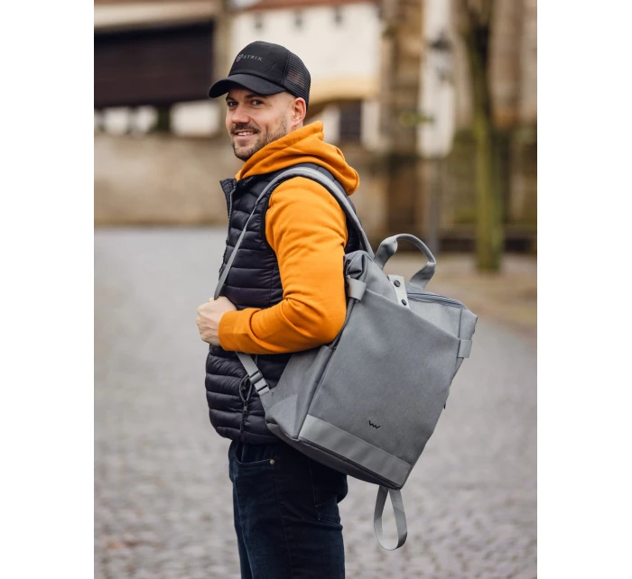 Městský batoh VUCH Baxter Light Grey Městský batoh VUCH Baxter Light Grey