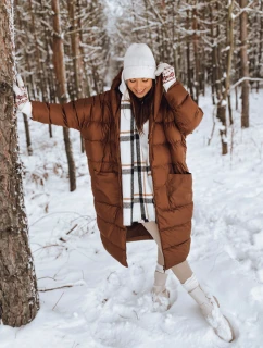 Dámská bunda ANNIKA hnědá FashionStreet TY2471