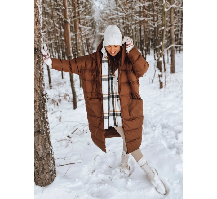 Dámská bunda hnědá Dstreet model 21964052 - FashionStreet