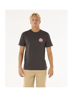 Tričko RIP CURL Wettie Passage Icon Tee, černé