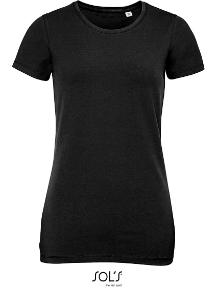 SOL'S Millenium Women Dámské tričko 25.2946 deep black SOL'S Millenium Women Dámské tričko 25.2946 deep black