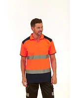 220 HiVis Piqué Polo hi vis model 22501613 - Yoko