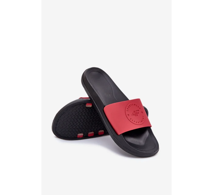 Pánské Pantofle 4FMM00FFLIM047A-62S Červené