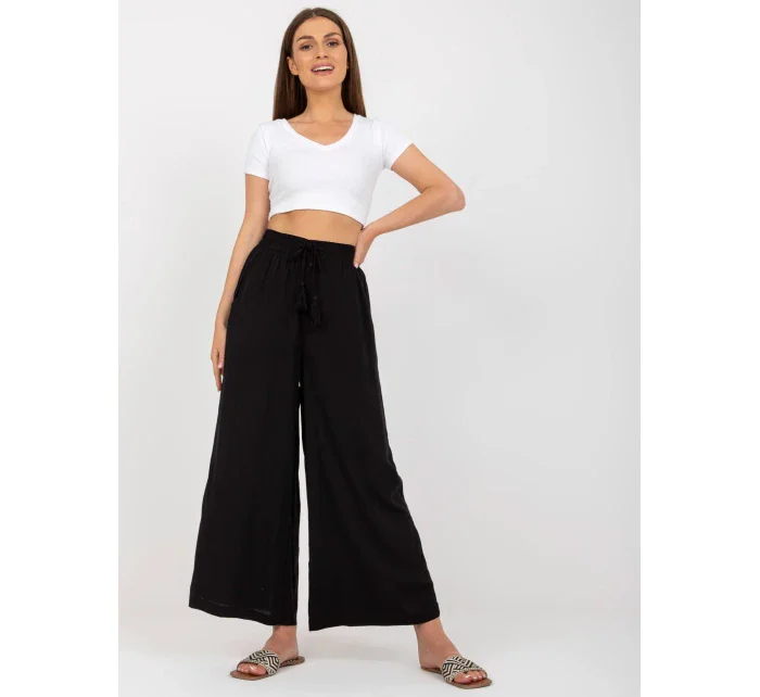 Kalhoty D73781M62237A černé