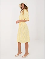 Šaty MI SK 32807 1.17P světle žlutá