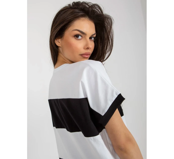 Halenka RV BZ 8640.36X bílá a černá