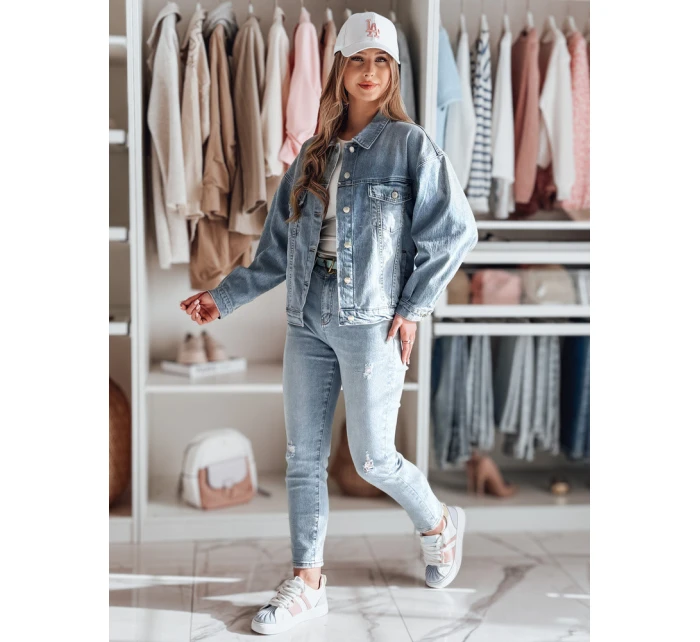 Dámské džíny slim fit STEFANIA modré FashionStreet UY2420