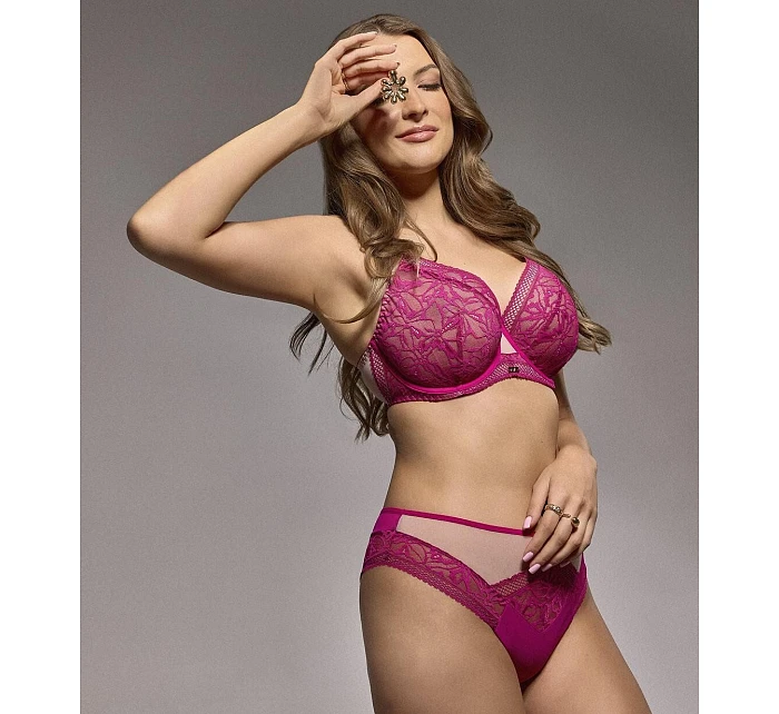 Ava 2220 Fuchsiová maxi měkká podprsenka