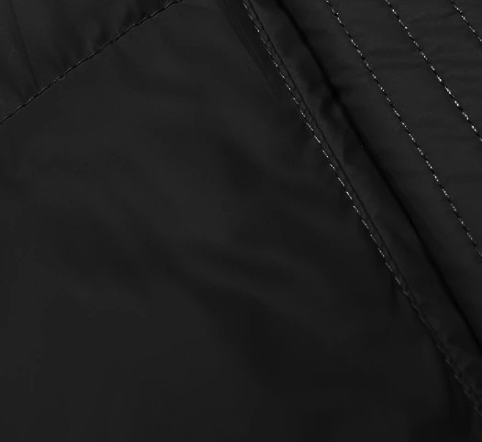 Černá dámská prošívaná péřová vesta S'West (B8223-1)