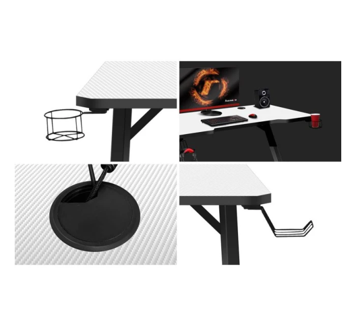 Herní stůl Hero model 21372529 White - Huzaro Herní stůl Hero model 21372529 White - Huzaro