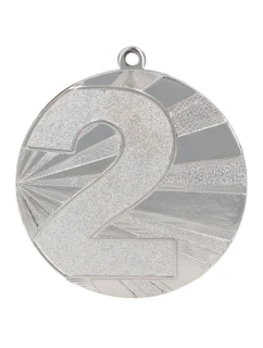 Stříbrná ocelová medaile druhé místo