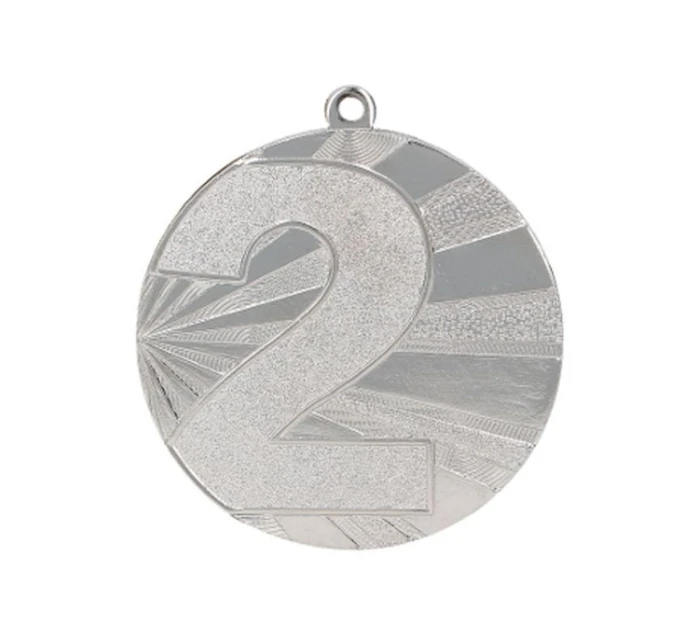 Stříbrná ocelová medaile druhé místo
