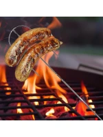 OHNIVÁ VIDLICE 100 CM S DŘEVĚNOU RUKOJETÍ