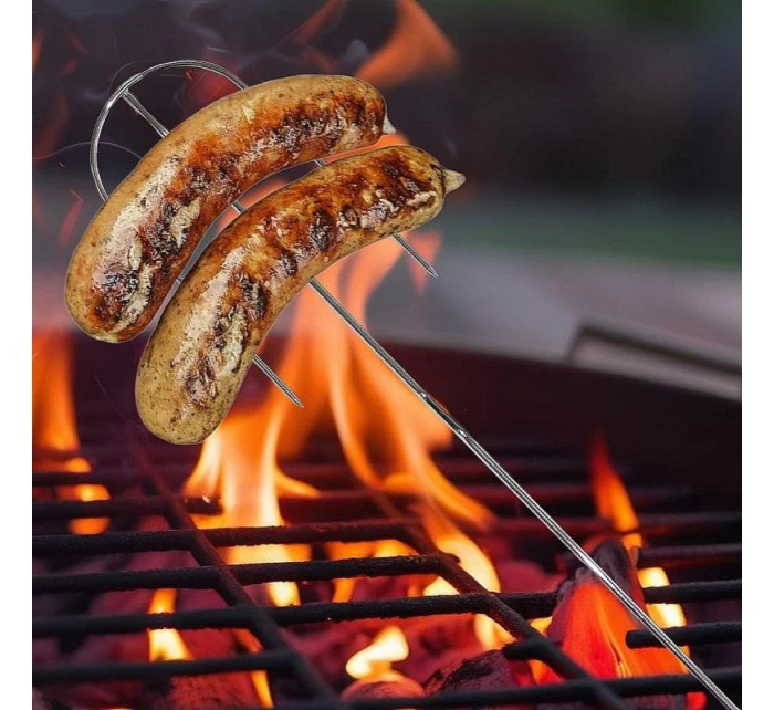 OHNIVÁ VIDLICE 100 CM S DŘEVĚNOU RUKOJETÍ