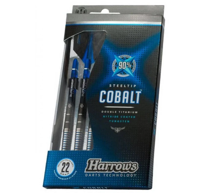 Šipky COBALT 90% Steeltip model 20916146 - Harrows Šipky COBALT 90% Steeltip model 20916146 - Harrows