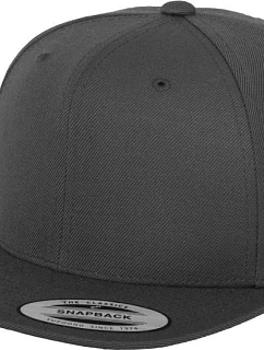 6 panelová Snapback kšiltovka dark grey model 22542258 - Flexfit