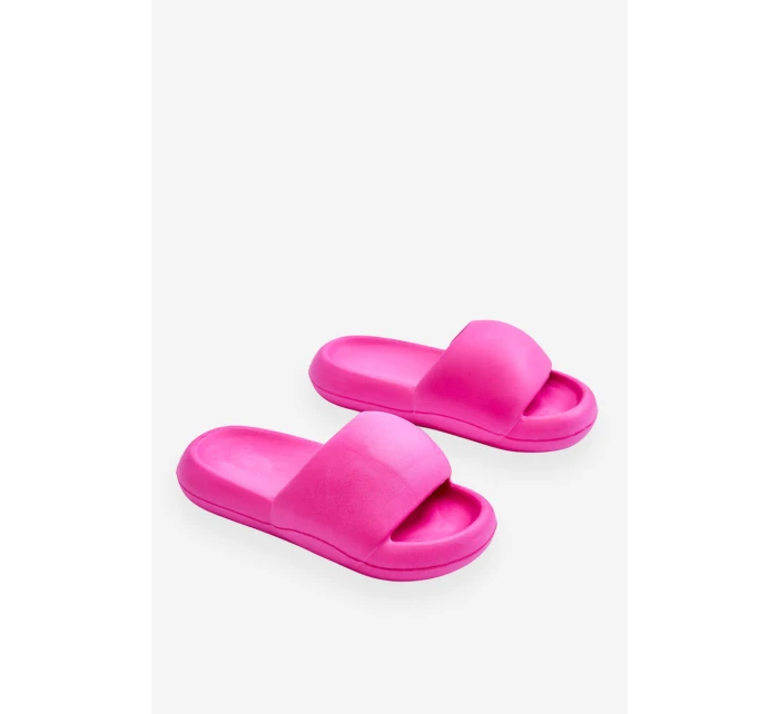 Dámské lehké pěnové pantofle na platformě Fuchsie Milton Dámské lehké pěnové pantofle na platformě Fuchsie Milton