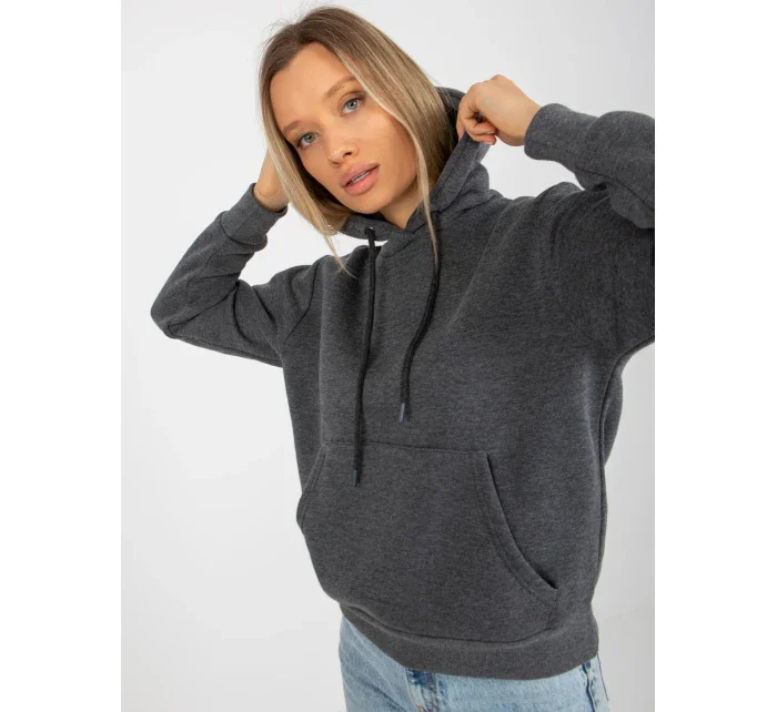 Dámská mikina CT BL F 621124 tmavě šedá