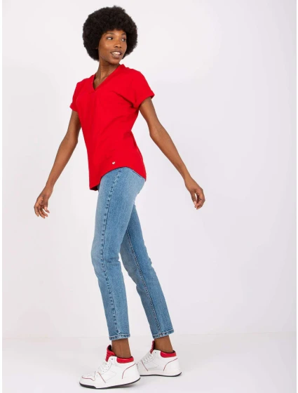 Tričko RV TS 7666.19 červená Tričko RV TS 7666.19 červená