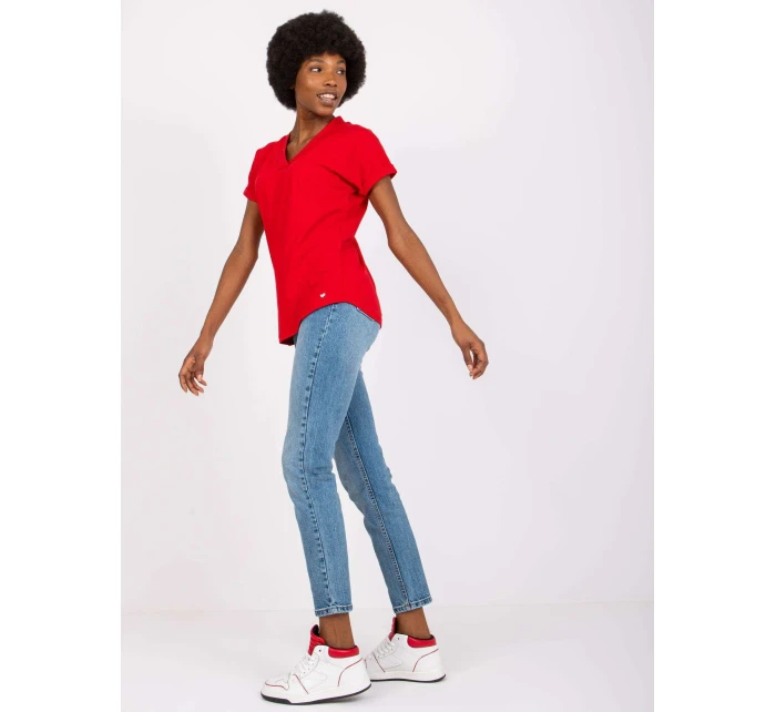 Tričko RV TS 7666.19 červená Tričko RV TS 7666.19 červená