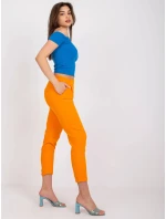 Dámské kalhoty DHJ SP model 18761979 Oranžová - FPrice Dámské kalhoty DHJ SP model 18761979 Oranžová - FPrice