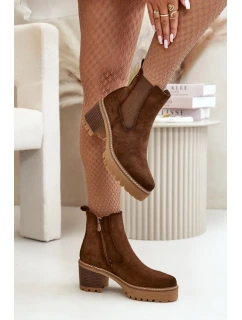 Boty na podpatku model 199293 Step in style