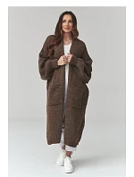 Svetr na zapínání model 226873 Makadamia Svetr na zapínání model 226873 Makadamia