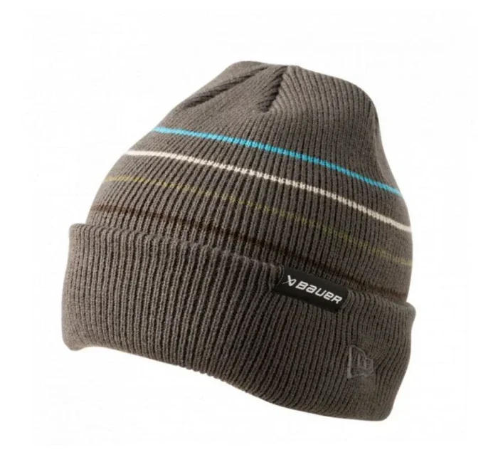 Zimní čepice Bauer NE Striped model 19365729 - Buff Zimní čepice Bauer NE Striped model 19365729 - Buff