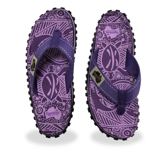 Žabky  Unisex Purple Signature žabky model 21132692 - Gumbies