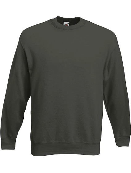 Fruit of the Loom Premium Set-In Sweat Pánská mikina 16.2154 charcoal Fruit of the Loom Premium Set-In Sweat Pánská mikina 16.2154 charcoal