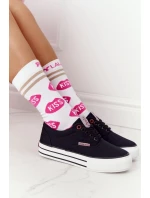 Dámské Tenisky Na Platformě CROSS JEANS FF2R4002C Černé