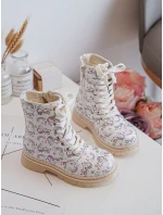 Dětské Boty S Zipem Bežové model 21634754 - Boto