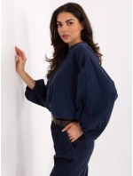 Koszula IT KS model 21722833 granatowy - FPrice Koszula IT KS model 21722833 granatowy - FPrice