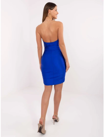 Sukienka IT SK model 21768465 kobaltowy - FPrice Sukienka IT SK model 21768465 kobaltowy - FPrice