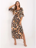 Sukienka LK SK model 21234043 beżowy - FPrice