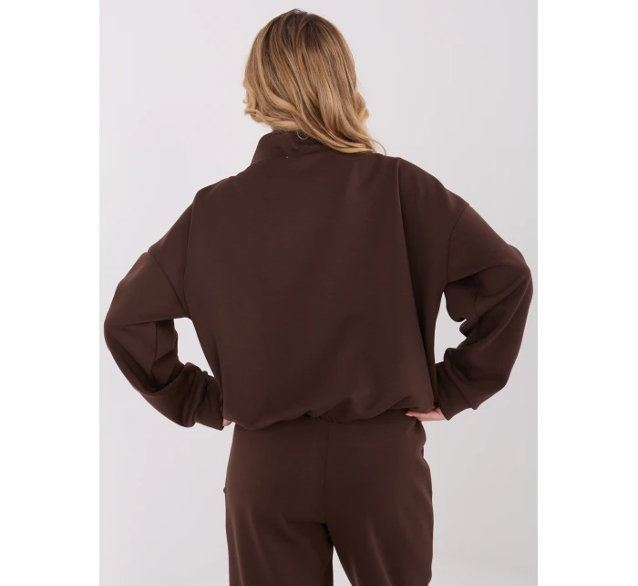 Bluza SM BL model 21782313 ciemny brązowy - FPrice