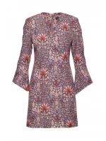 model 21296053 Šaty s potiskem a širokými manžetami model 2 - Moe