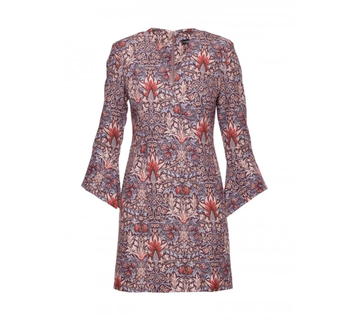 model 21296053 Šaty s potiskem a širokými manžetami model 2 - Moe