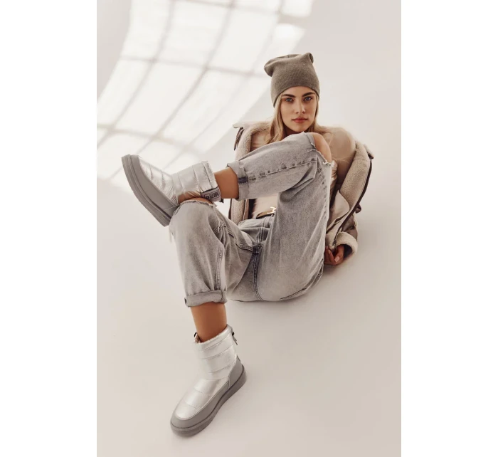 Women's Snow Boots Big Star II274118 Silver Women's Snow Boots Big Star II274118 Silver