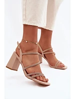 Sandály na podpatku  model 226326 Step in style