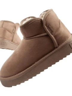 snow boots winter  boots brown kotníkové boty dámské model 21405947 - D.Franklin