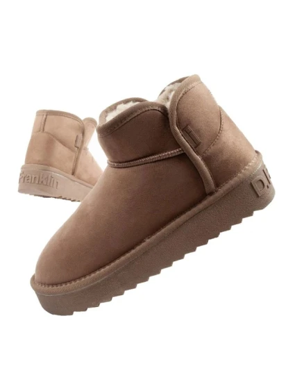 snow boots winter  boots brown kotníkové boty dámské model 21405947 - D.Franklin
